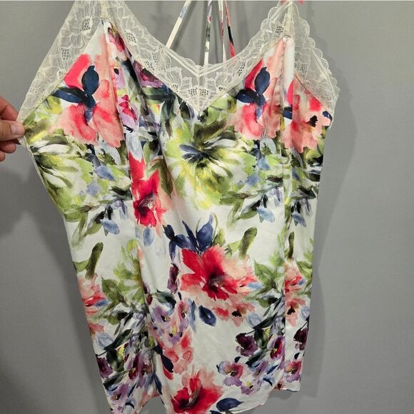 🐢 Cacique floral nightgown Size 22/24 - Picture 1 of 10
